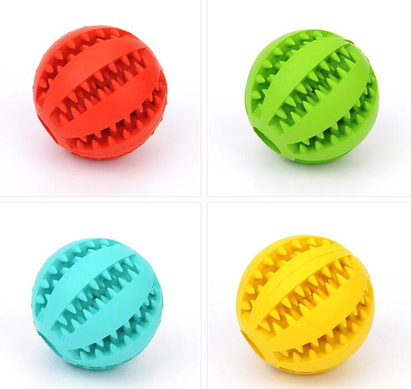 Rubber Mint Feeding Ball Built-In Food Storage Bin