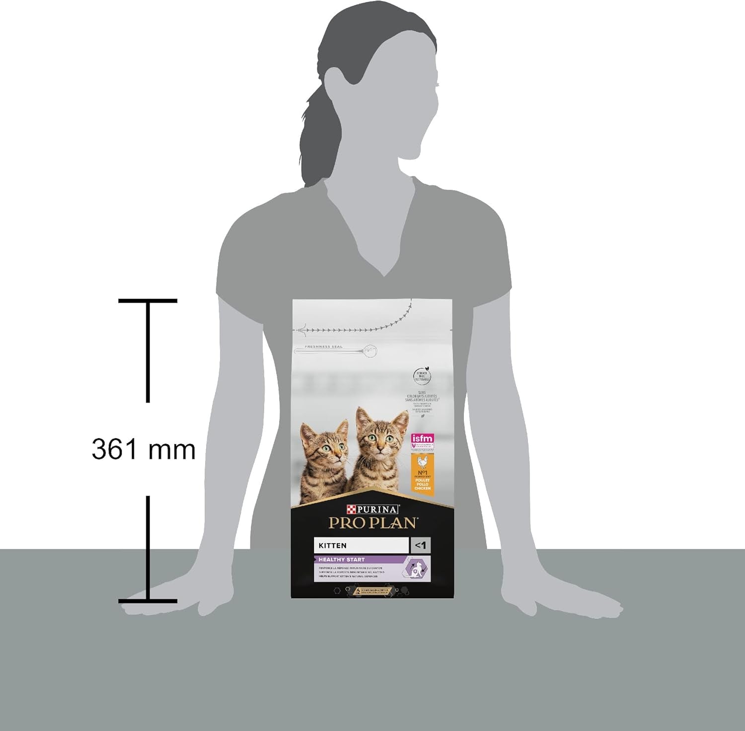 PURINA PRO PLAN Healthy Start Crocchette per Gatti Cuccioli Con Pollo Sacco Da 1.5Kg