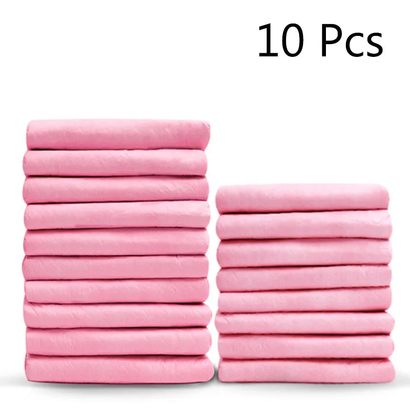 10Pcs Super Absorbent Dog Cat Disposable Diaper Thick Deodorant Puppy Pet Urine Diaper Pad Mat Cat Litter Toilet Dogs Products
