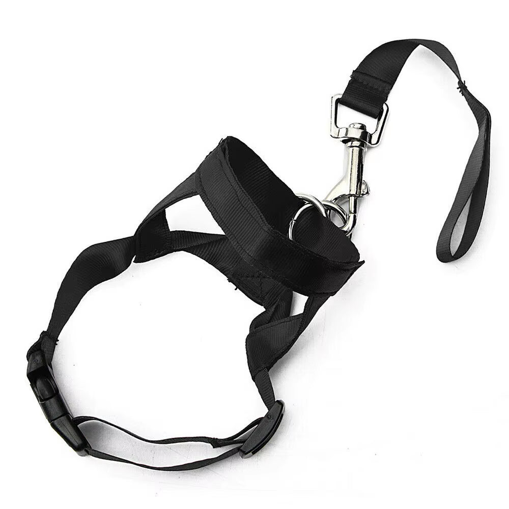 Dogalter Dog Halter Halti Training Head Collar Gentle Leader Harness Nylon Pet Accessory No Pull Bite Straps Training Leash