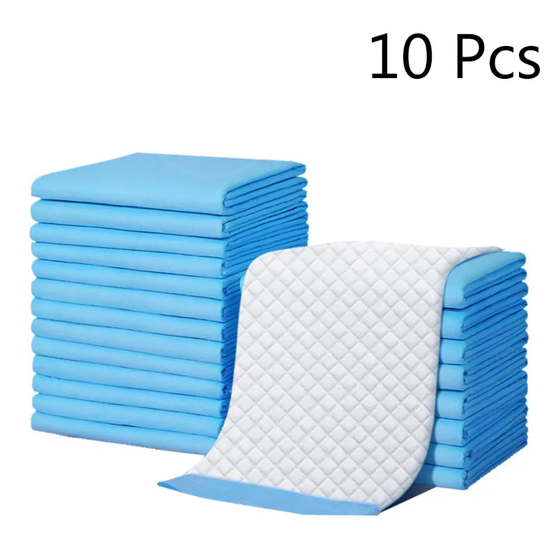 10Pcs Super Absorbent Dog Cat Disposable Diaper Thick Deodorant Puppy Pet Urine Diaper Pad Mat Cat Litter Toilet Dogs Products