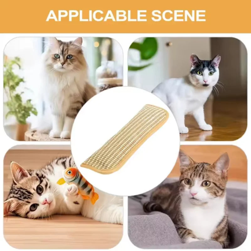 Cat Scratcher Interactive Toys for Cat Catnip Pillow Kitten Claw Grinder Scratching Post for Cats Chew Bite Toys Pet Supplies