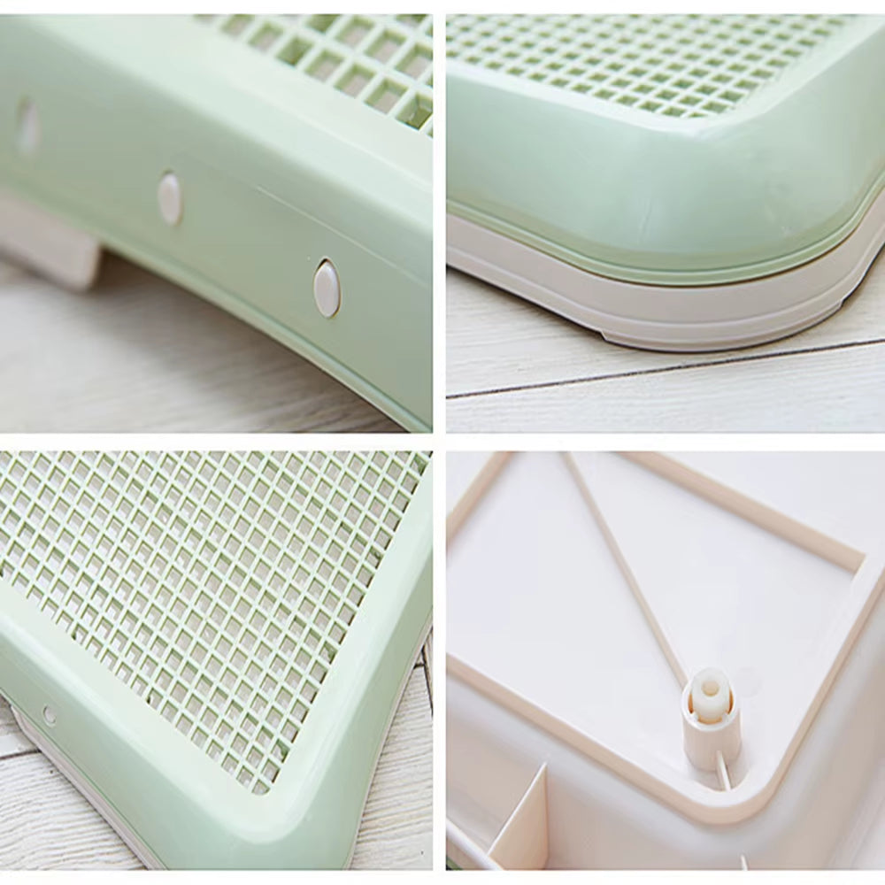 Pet Toilet Portable Dog Training Toilet Indoor Dogs Potty for Small Dogs Cats Puppy Pad Holder Easy to Clean Tray Dog Supplies