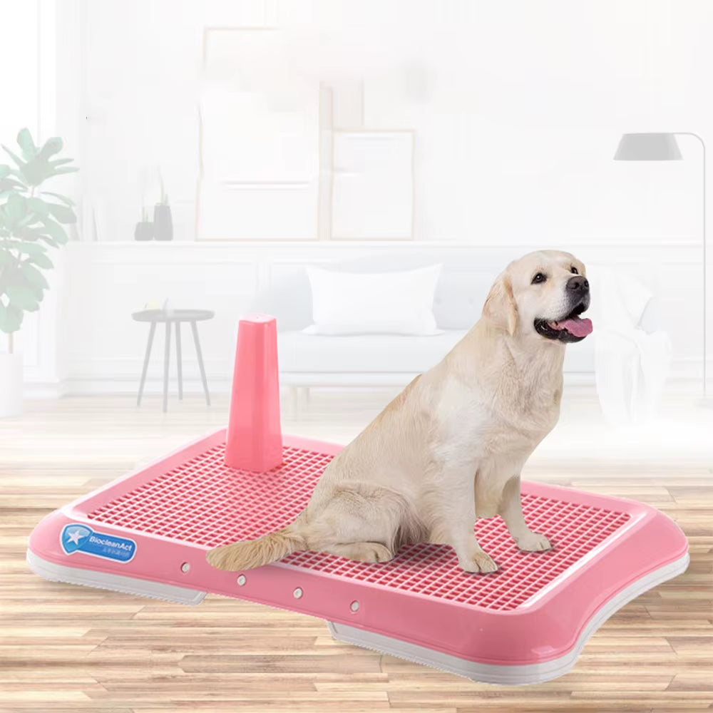 Pet Toilet Portable Dog Training Toilet Indoor Dogs Potty for Small Dogs Cats Puppy Pad Holder Easy to Clean Tray Dog Supplies