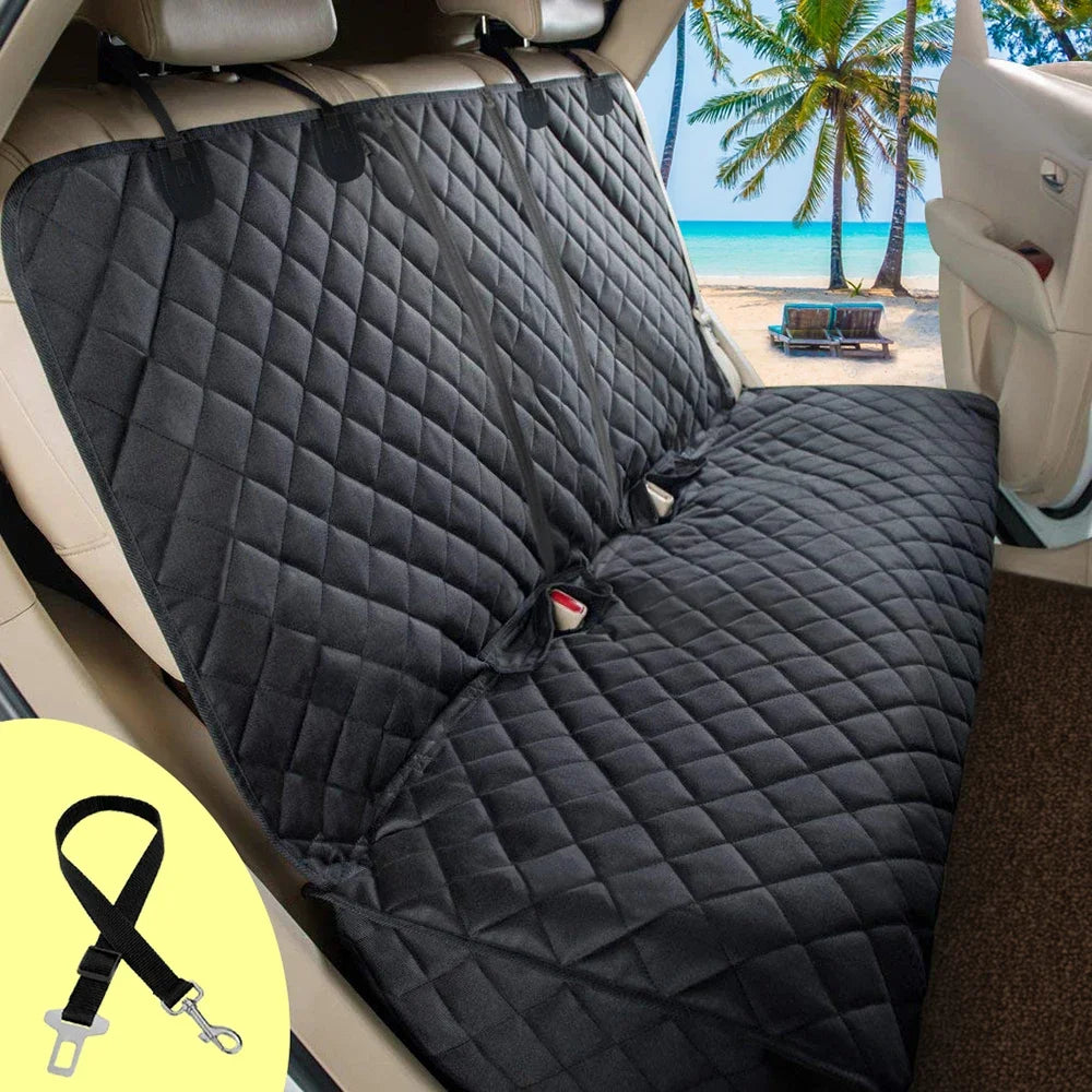 The Ultimate Canine Cruiser Couch: The Pooch's Pillow Palace for Road Trips—Now with Built-in Armrest for Fancy Fidos!