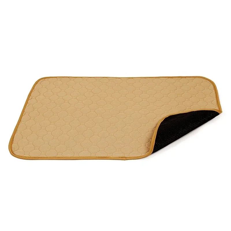 For Large Dogs Washable Dog Toilet Mat Reusable Training Pad Urine Absorbent Environment Protect Diaper Mat Dog Car Seat Cover