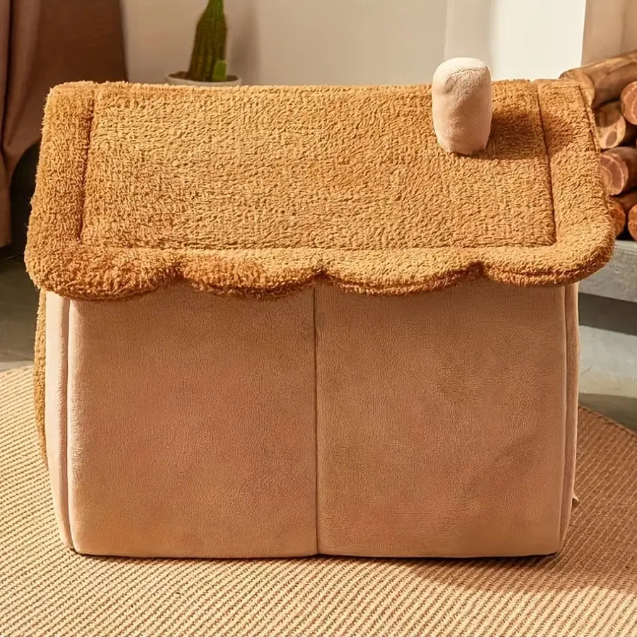 Paw-some Hideaway: Portable Puppy Fortress & Cat Napping Oasis for Tiny Furry Royals!