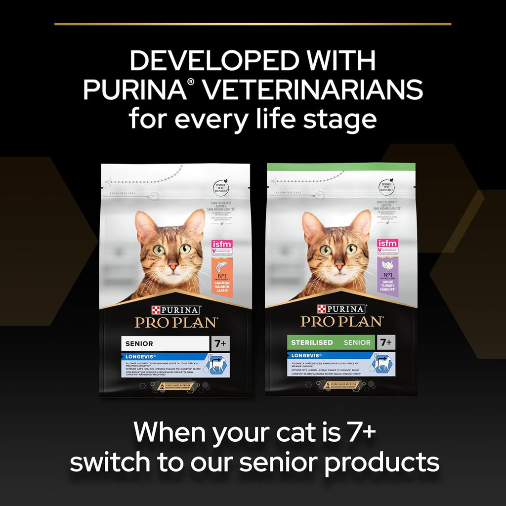 Purina Pro Plan Vital Function Crocchette Gatti Adulti Ricco in Salmone 10Kg