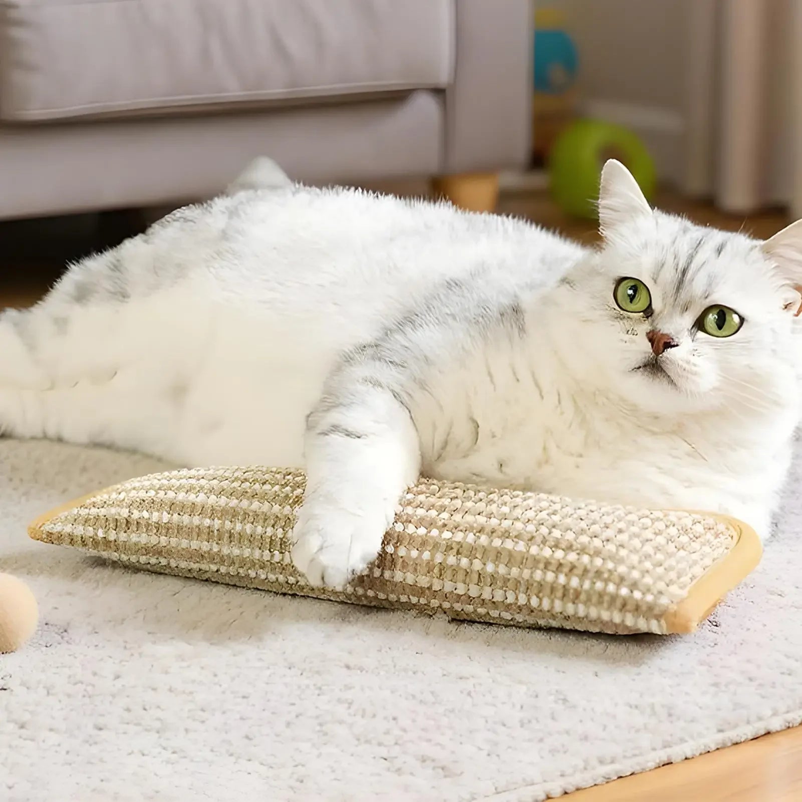 Cat Scratcher Interactive Toys for Cat Catnip Pillow Kitten Claw Grinder Scratching Post for Cats Chew Bite Toys Pet Supplies