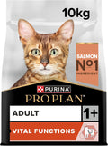Purina Pro Plan Vital Function Crocchette Gatti Adulti Ricco in Salmone 10Kg