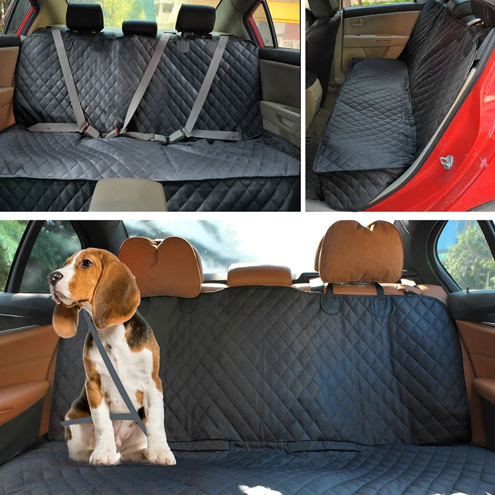 The Ultimate Canine Cruiser Couch: The Pooch's Pillow Palace for Road Trips—Now with Built-in Armrest for Fancy Fidos!